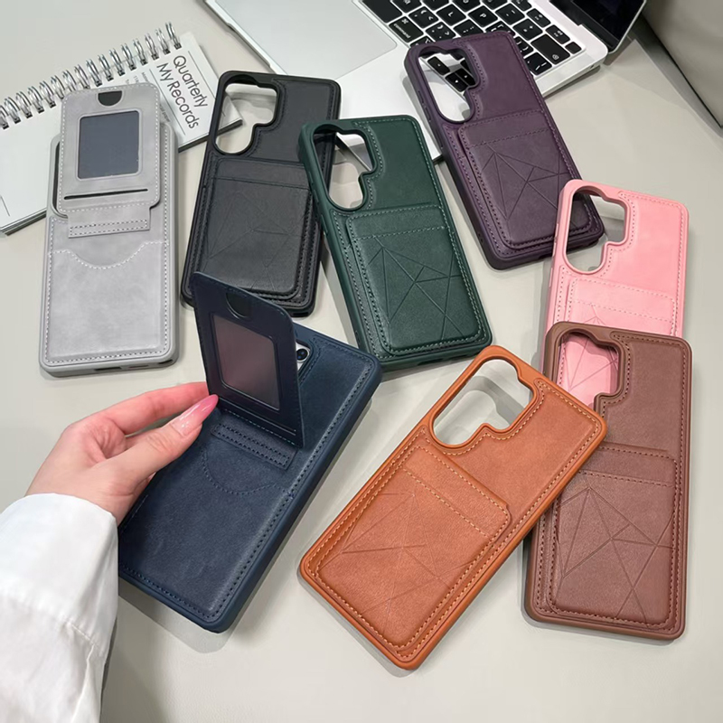Phone Wallet Combo - Capa de Telefone de Couro Sintético