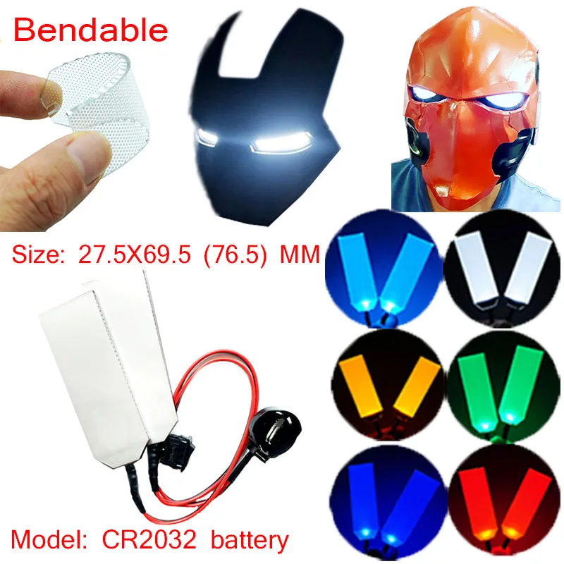 X Men Accessories - Flexível Bendable DIY LED Light Eyes