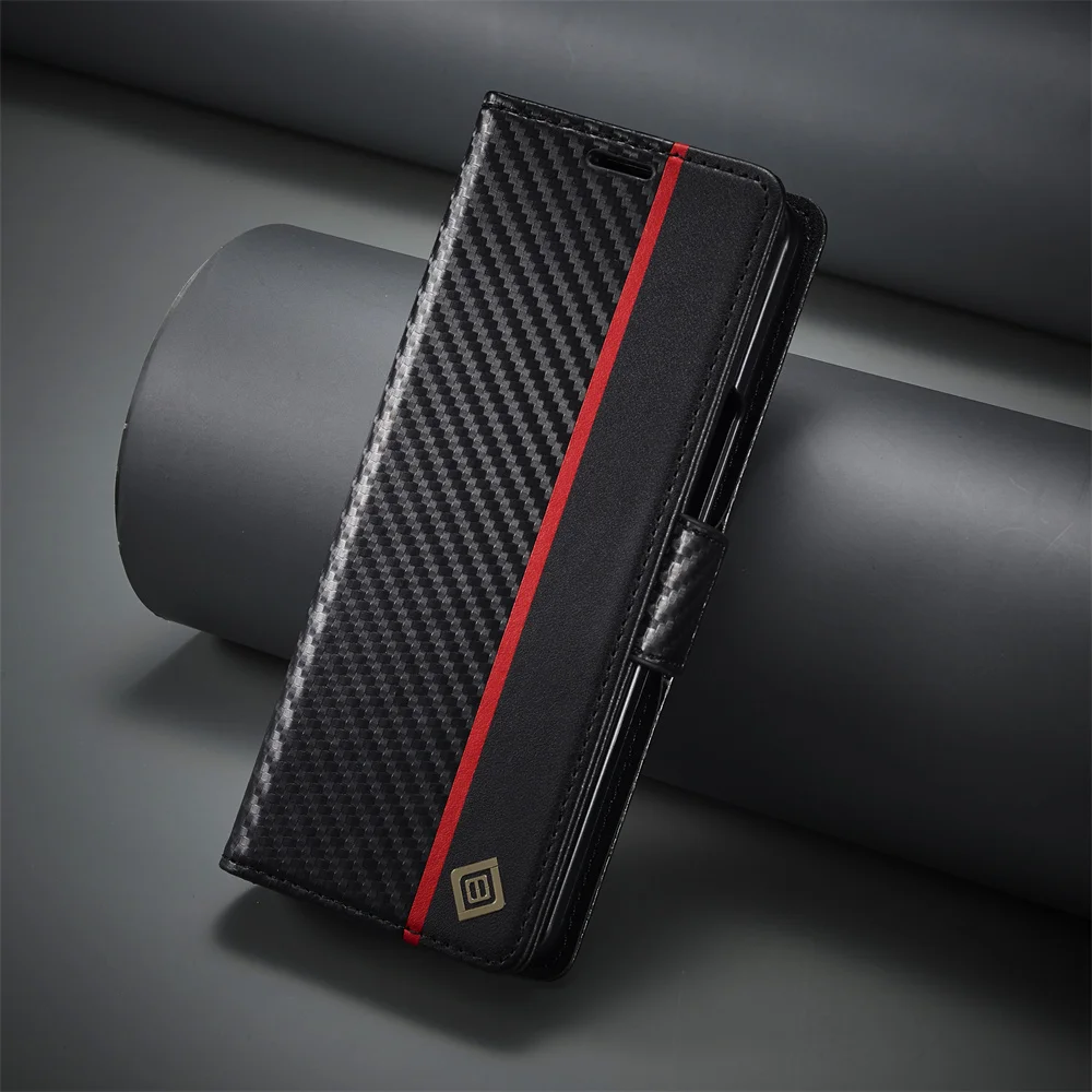 Capa luxuosa de couro pu de fi - Phone Wallet Combo avaliação e preço