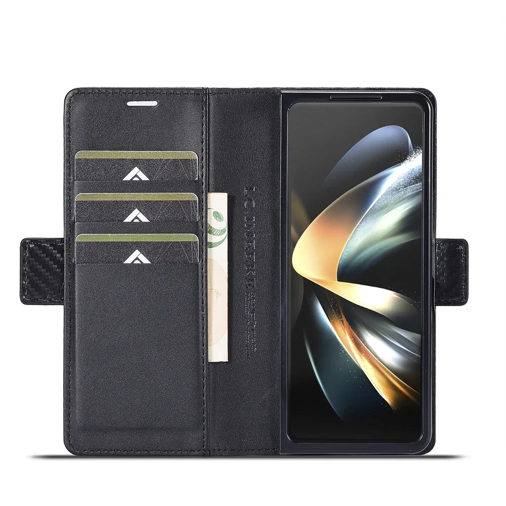Capa luxuosa de couro pu de fi - Phone Wallet Combo avaliação e preço