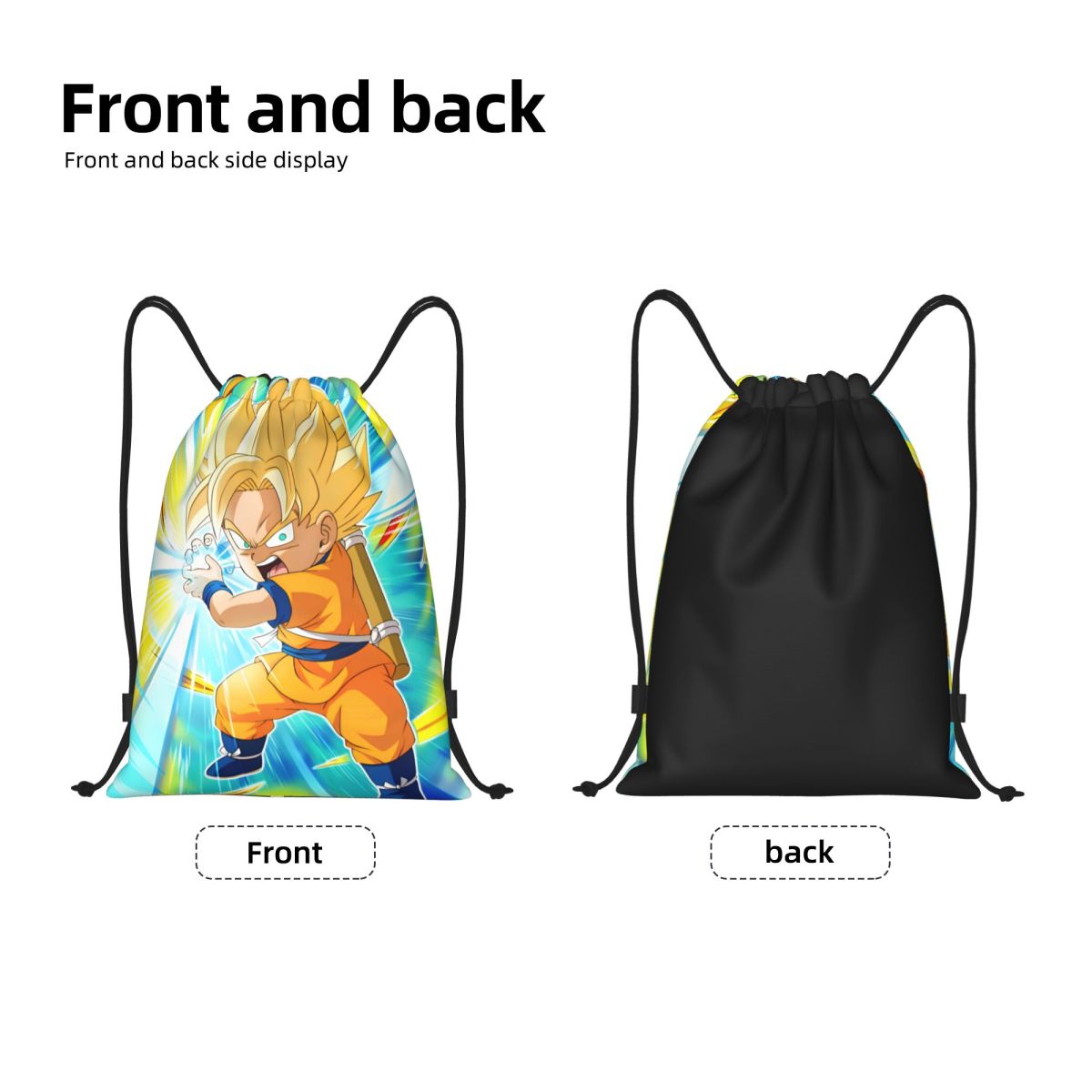 Bolsa com cordão DBZ G-Gokues  - Men Accessories Shop avaliação e preço