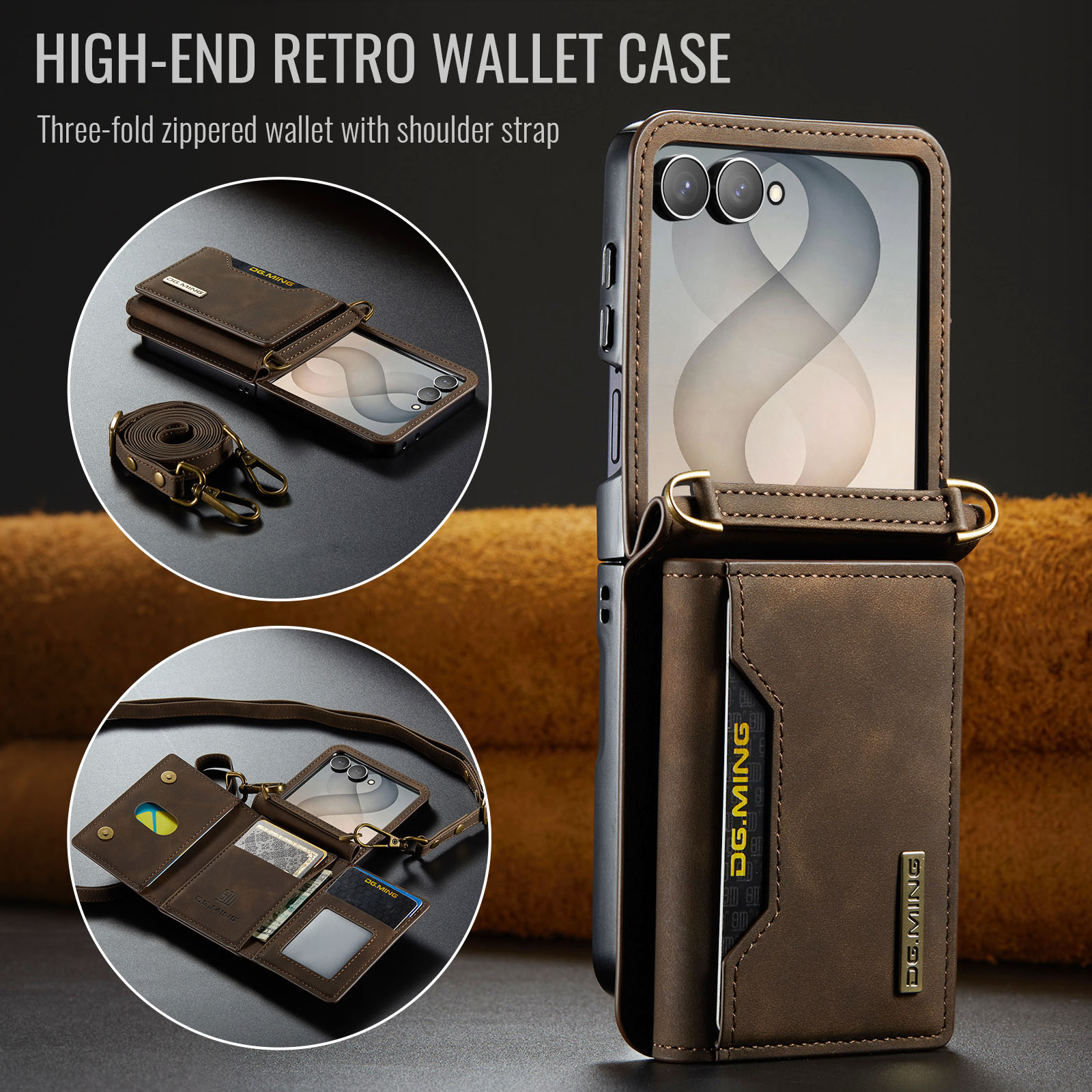 Capa de Couro para Telefone co - Phone Wallet Combo avaliação e preço