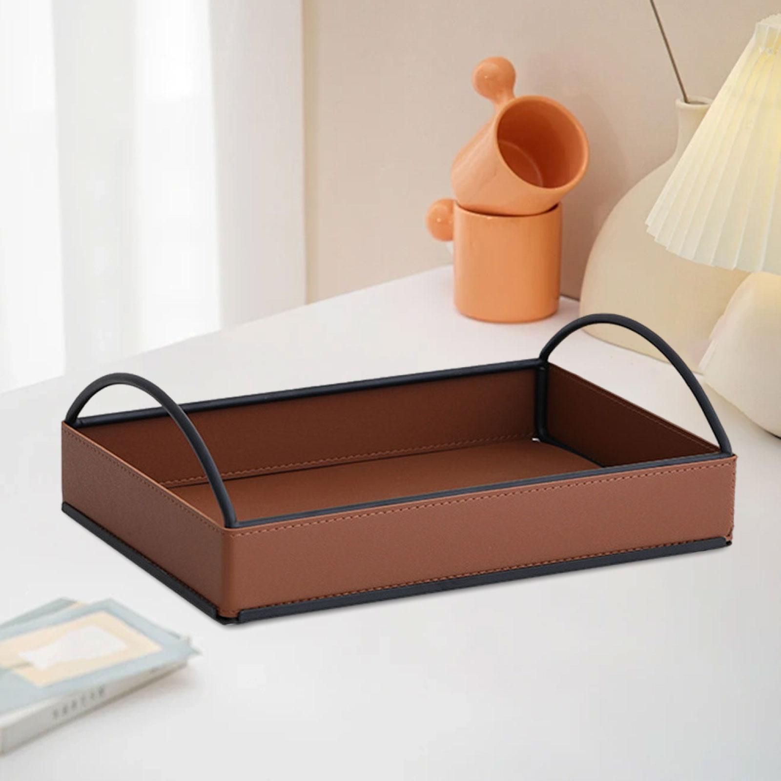 Organizador Moderno de Couro P - Men'S Accessories Organizer Tray avaliação e preço