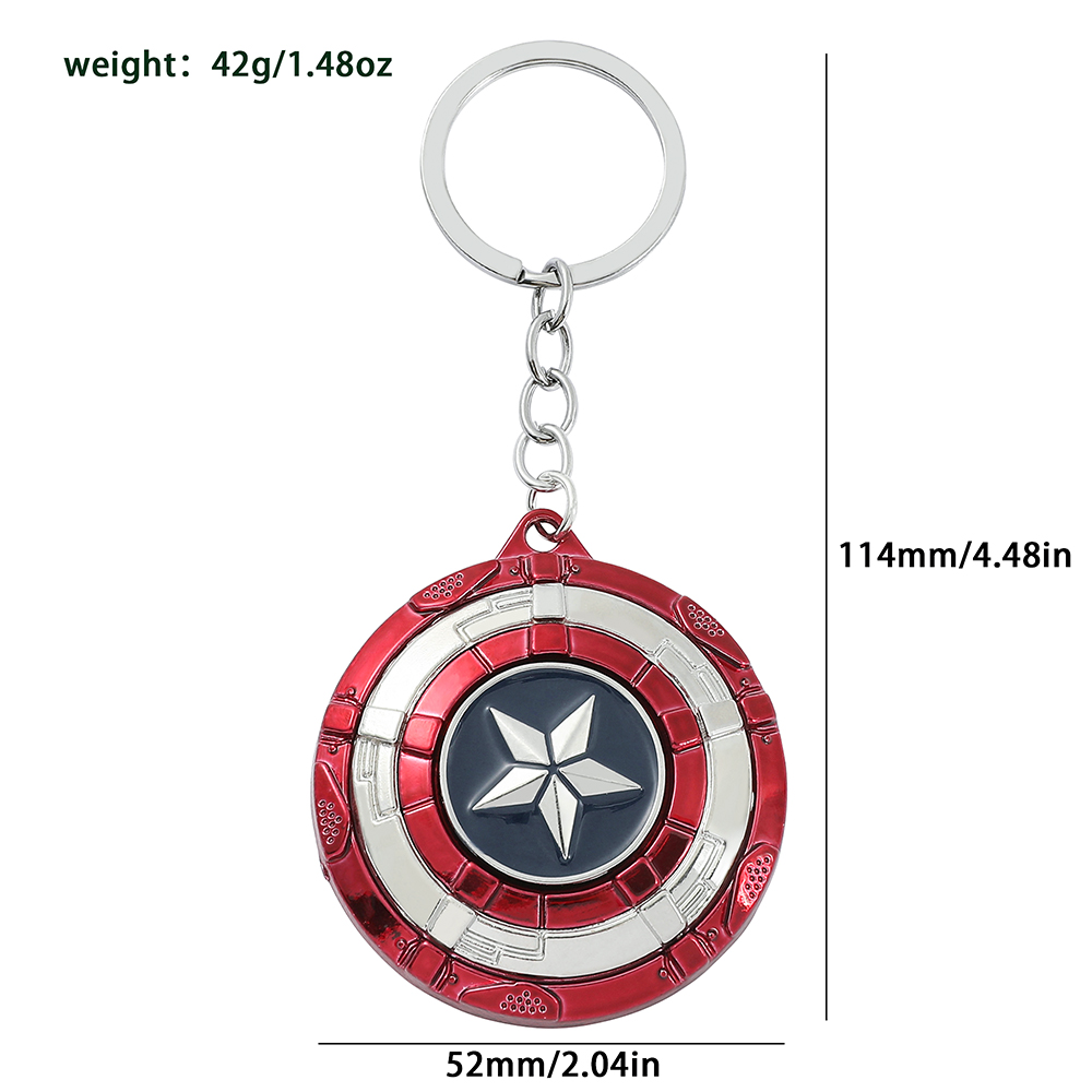 Chaveiro com Escudo do Capitão - Men Accessories For Gift avaliação e preço