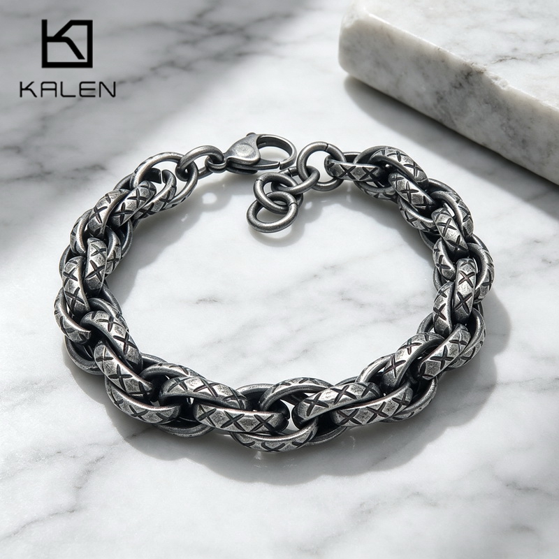 Pulseira Masculina Kalen de Aç - X Men Accessories avaliação e preço