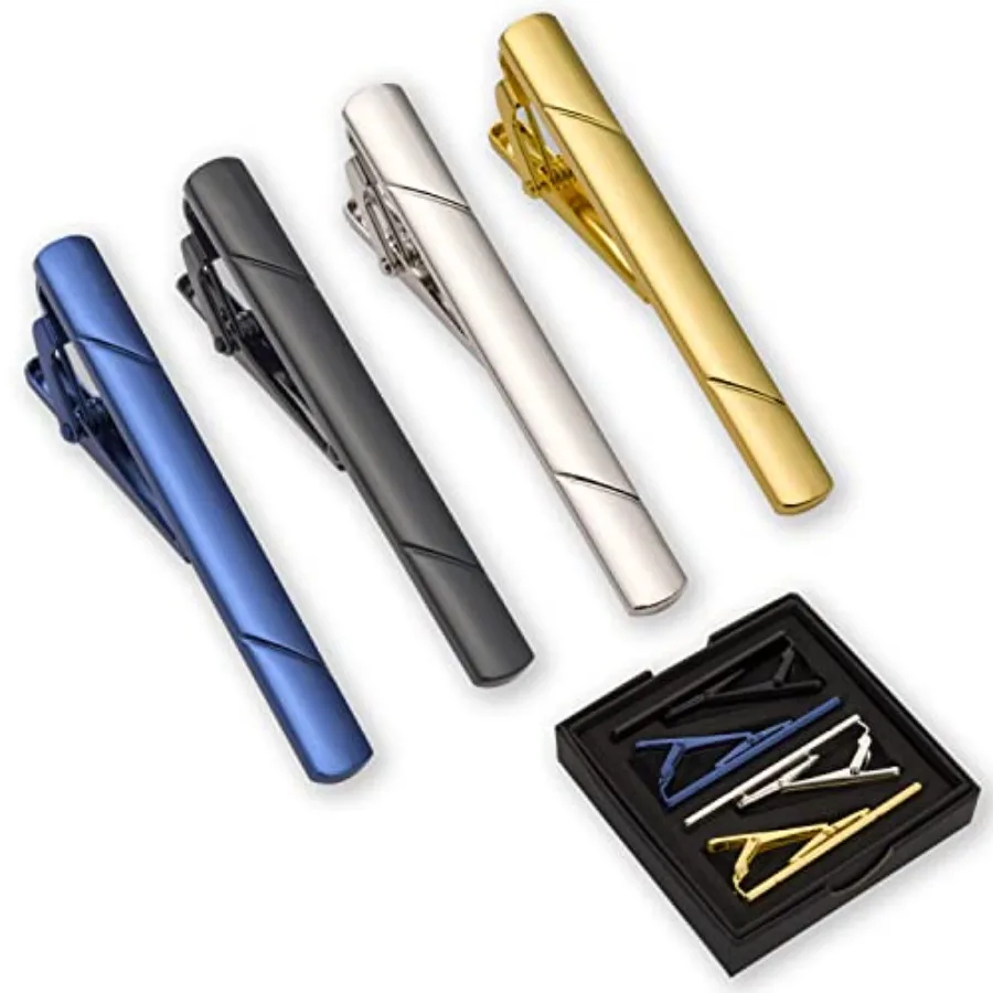 4 prendedores de gravata para  - Men Accessories For Gift avaliação e preço