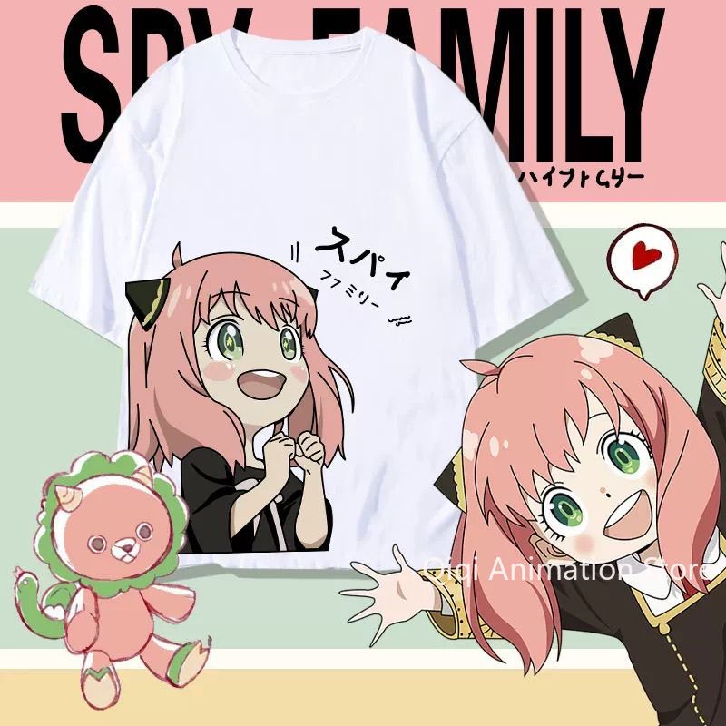 Camiseta de manga curta SPY×FA - Men Accessories For Gift avaliação e preço