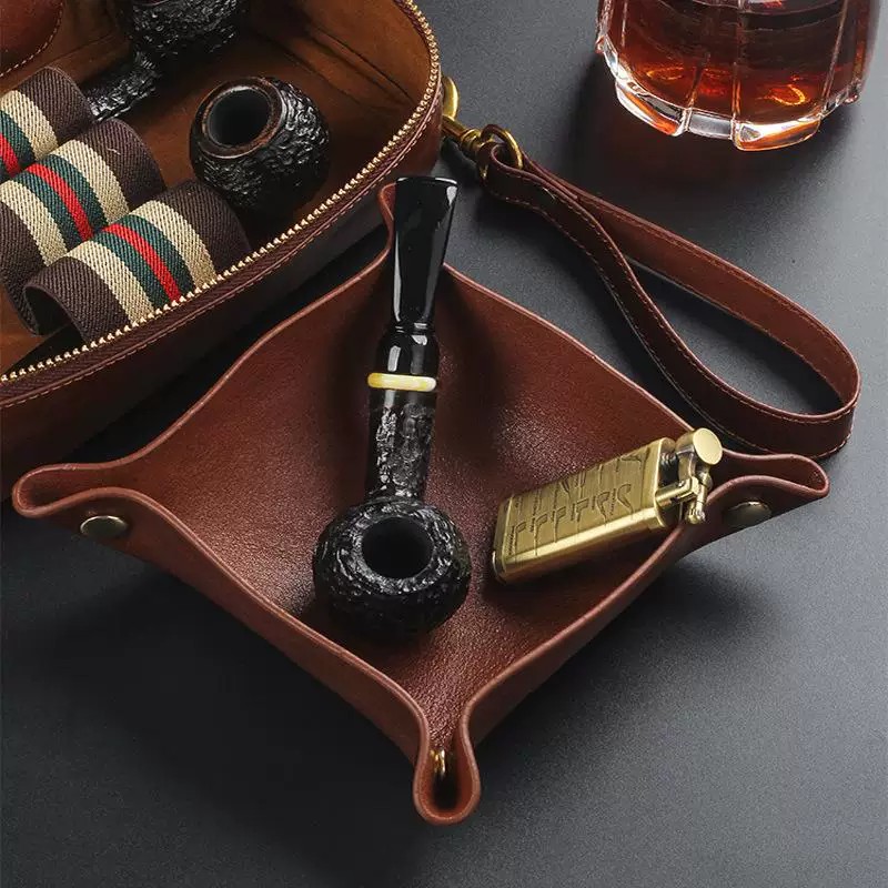 Bolsa para Cachimbo em Couro G - Men'S Accessories Organizer Tray avaliação e preço