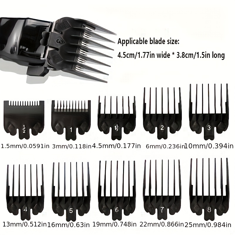 10 pçs preto plástico máquina  - Men Accessories Guide avaliação e preço